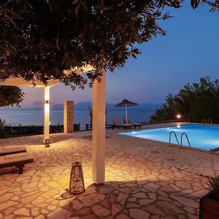 Beachfront Dionysos - With Private Sidárion