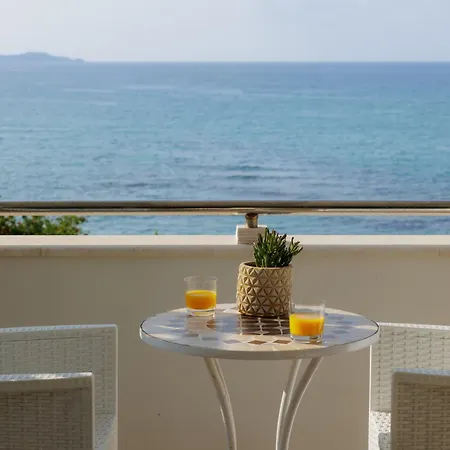 Villa Beachfront Dionysos - With Private Sidárion