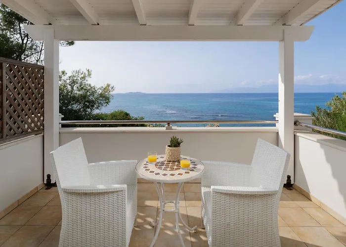 Beachfront Dionysos - With Private Villa Sidárion