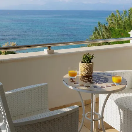 Beachfront Dionysos - With Private * Sidárion