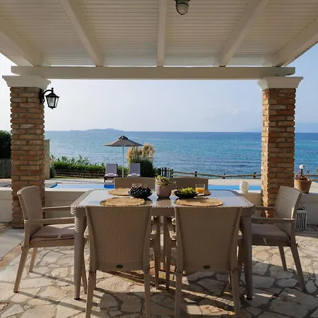 Beachfront Dionysos - With Private Villa