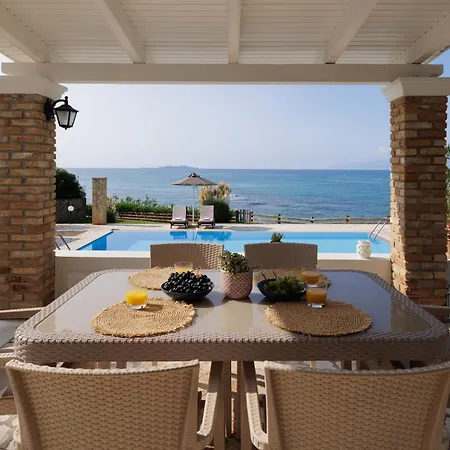 Beachfront Dionysos - With Private *