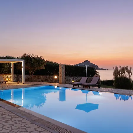 Beachfront Dionysos - With Private * Sidárion