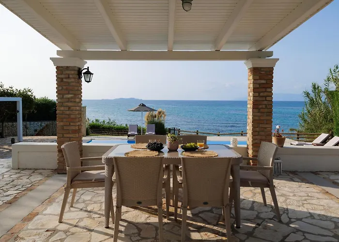 Beachfront Dionysos - With Private Villa