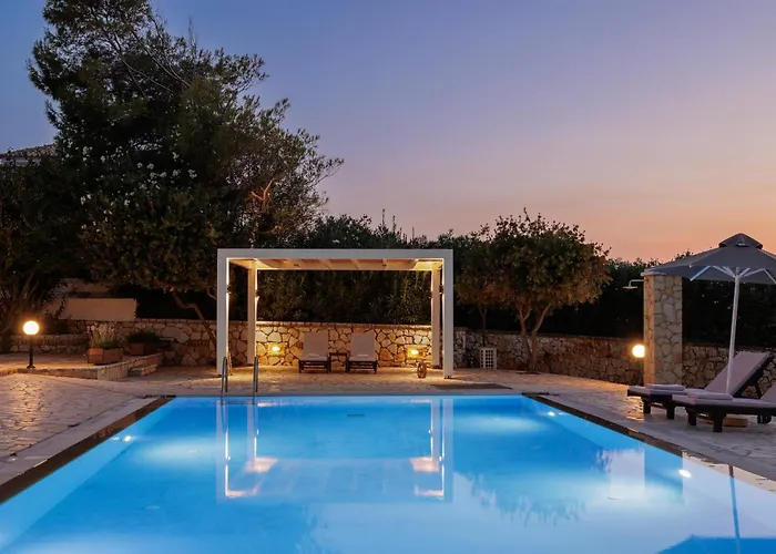 Beachfront Dionysos - With Private Villa