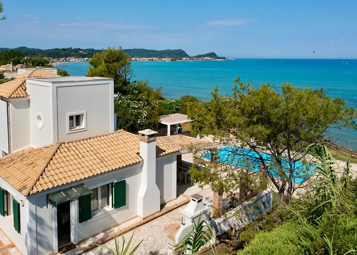 Villa Beachfront Dionysos - With Private Sidárion