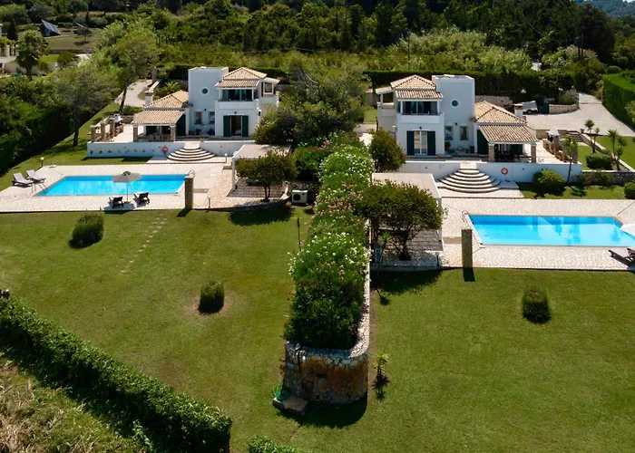 Beachfront Dionysos - With Private Villa