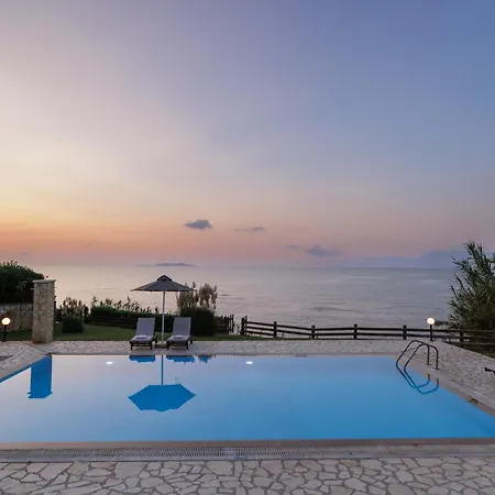 Beachfront Dionysos - With Private Sidárion