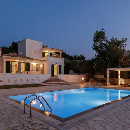 Beachfront Dionysos - With Private Villa