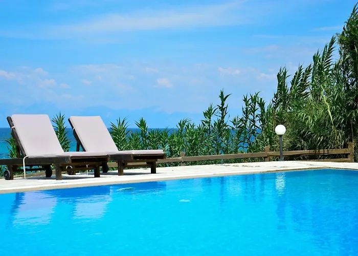 Beachfront Dionysos - With Private Villa Sidárion
