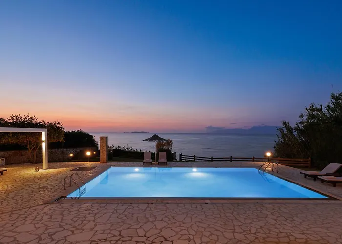 Beachfront Dionysos - With Private Villa Sidárion