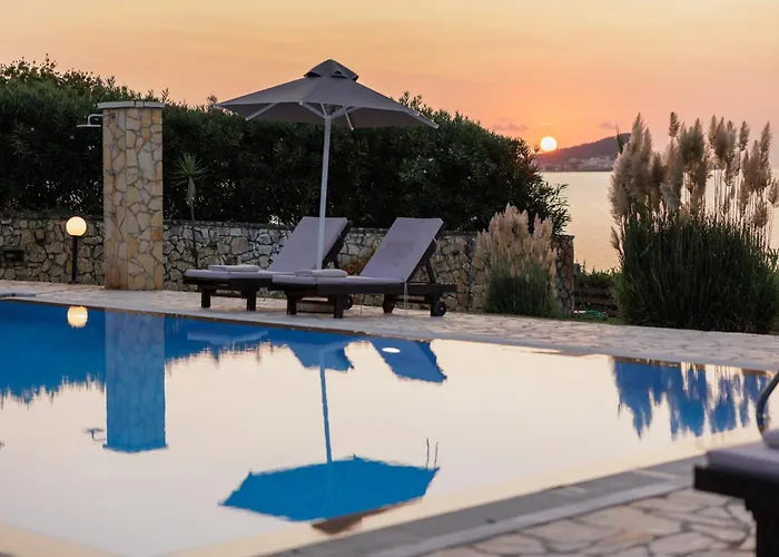 Beachfront Dionysos - With Private Villa Sidárion