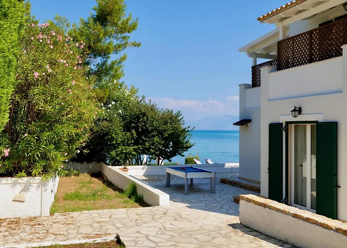 Beachfront Dionysos - With Private * Sidárion