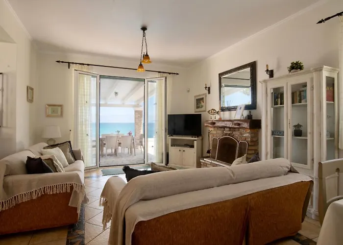 Beachfront Dionysos - With Private Willa *