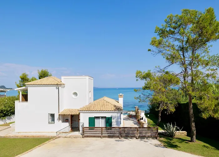 Beachfront Dionysos - With Private Willa Sidari (Corfu)