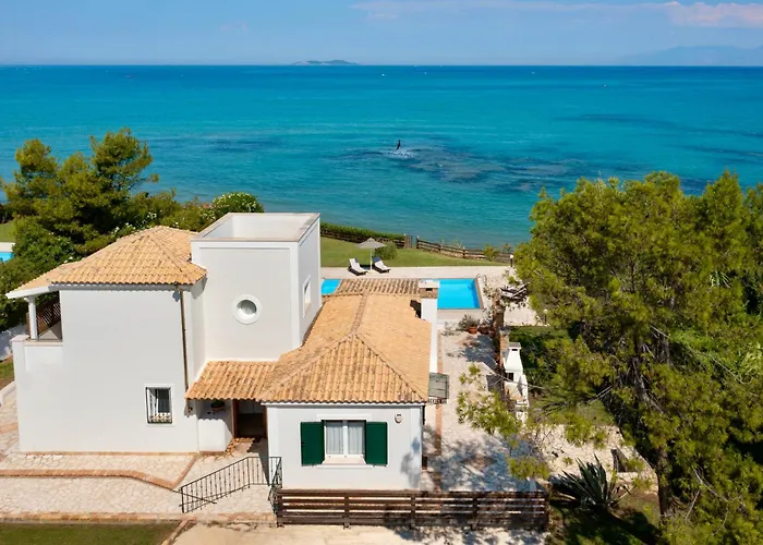 Beachfront Dionysos - With Private Villa Sidárion