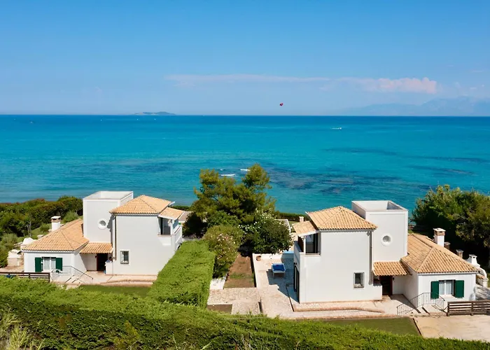 Beachfront Dionysos - With Private Villa