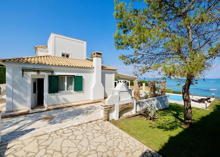 Beachfront Dionysos - With Private Villa